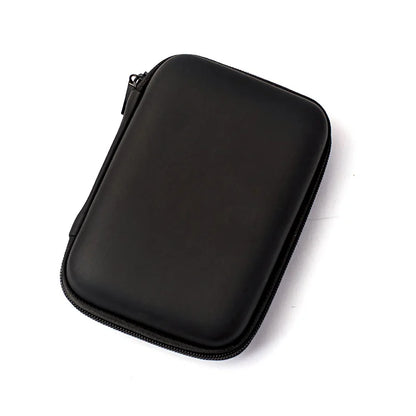 2.5-Inch Portable Hard Disk Storage Case with EVA Hard Shell for Electronic Equipment and Headset Accessories