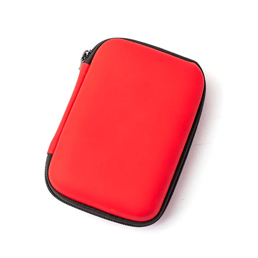 2.5-Inch Portable Hard Disk Storage Case with EVA Hard Shell for Electronic Equipment and Headset Accessories