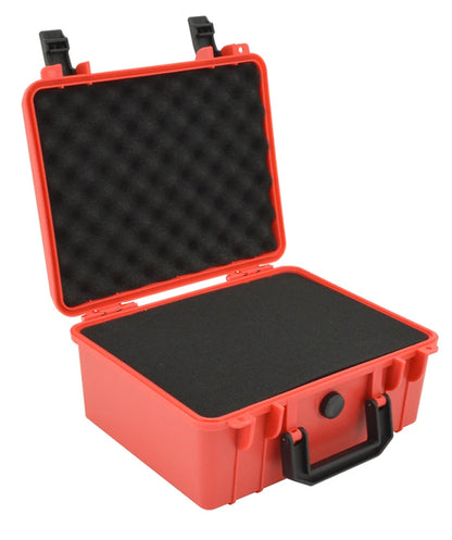 Professional ABS Plastic Safety Instrument Toolbox with Foam Insert - 280x240x130mm Outdoor Storage Case