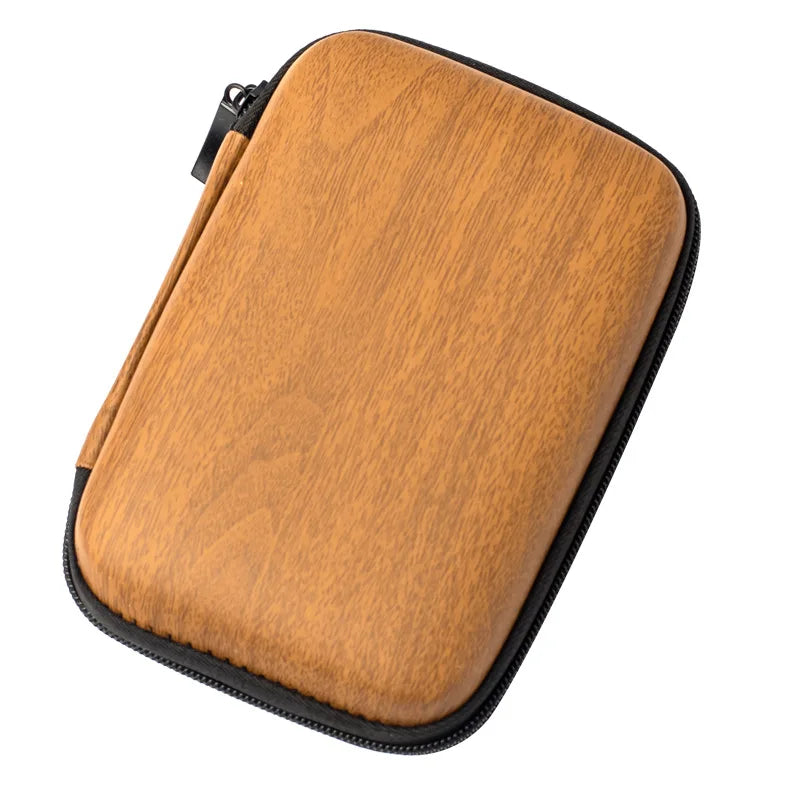 2.5-Inch Portable Hard Disk Storage Case with EVA Hard Shell for Electronic Equipment and Headset Accessories
